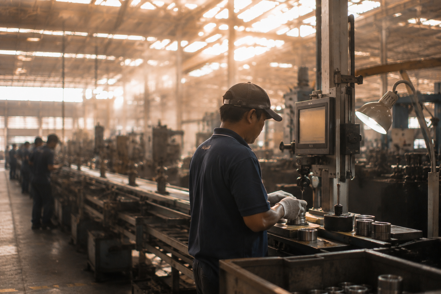 Manufacturing line productivity affected by heat, impacting OEE and output