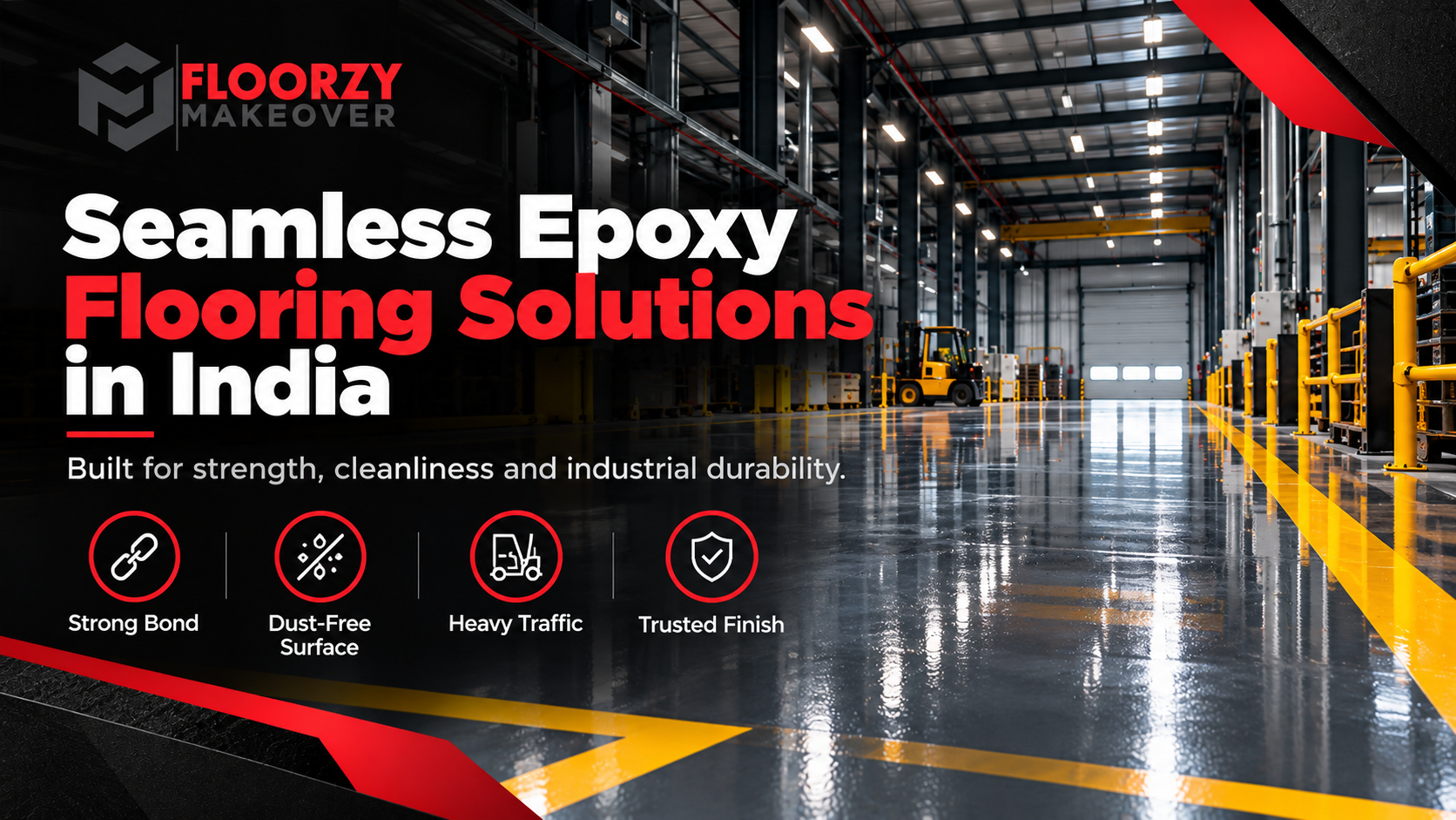 Floorzy Makeover epoxy flooring project in India