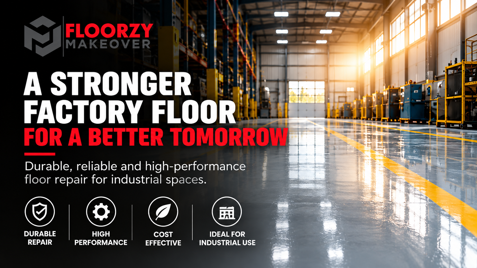 Floorzy Makeover epoxy flooring and industrial floor solution